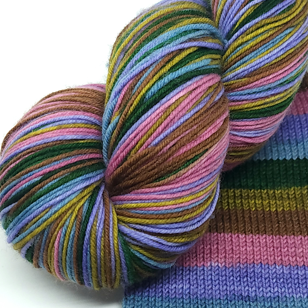 Drunken Faerie Escapade -- Sturdy Sock
