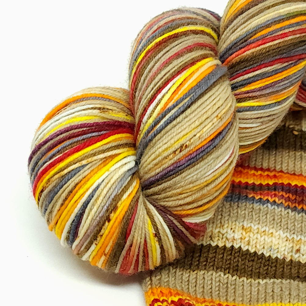 Campfire S'Mores -- Sturdy Sock