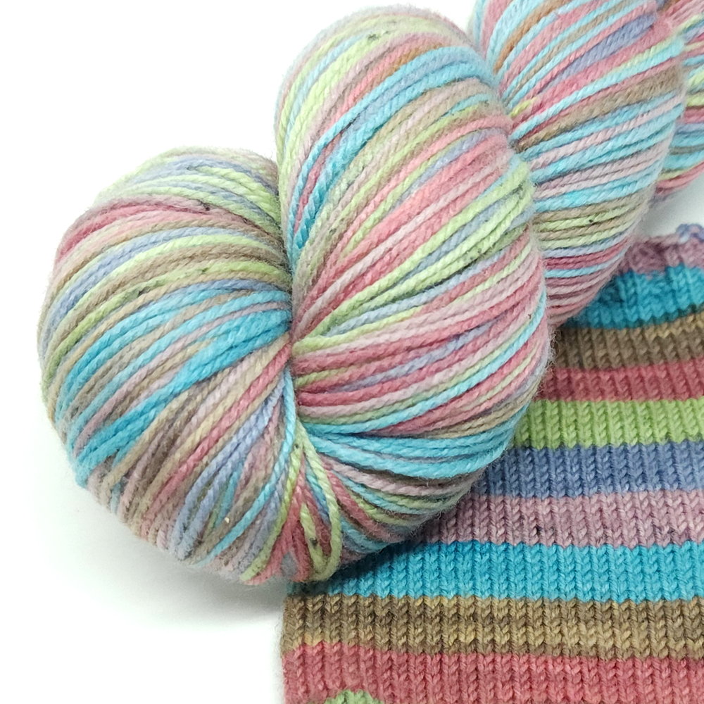 Dried Flowers -- Silky Sock