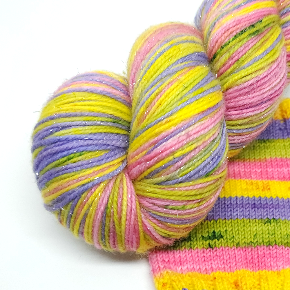 May flowers -- Shiny Sock