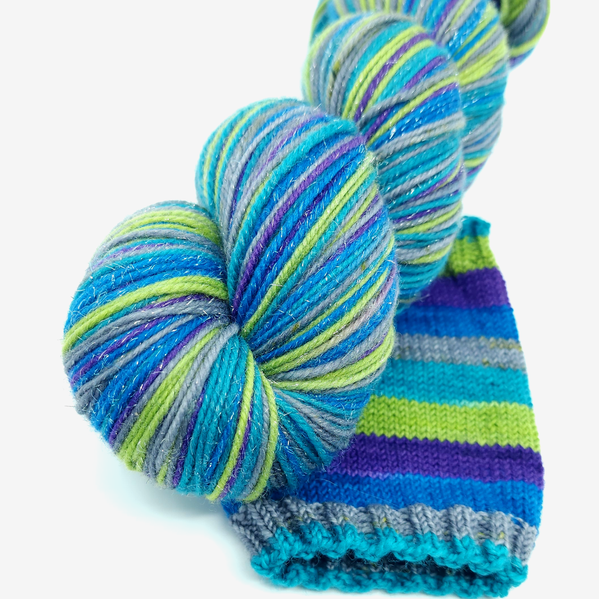 Blue Ridge Beauty -- Shiny Sock