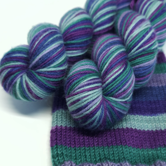 Grape Expectations -- Matchy Matchy Sturdy Sock