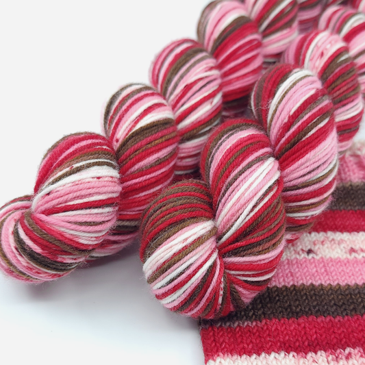 Peppermint Bark-- Matchy Matchy Sturdy Sock