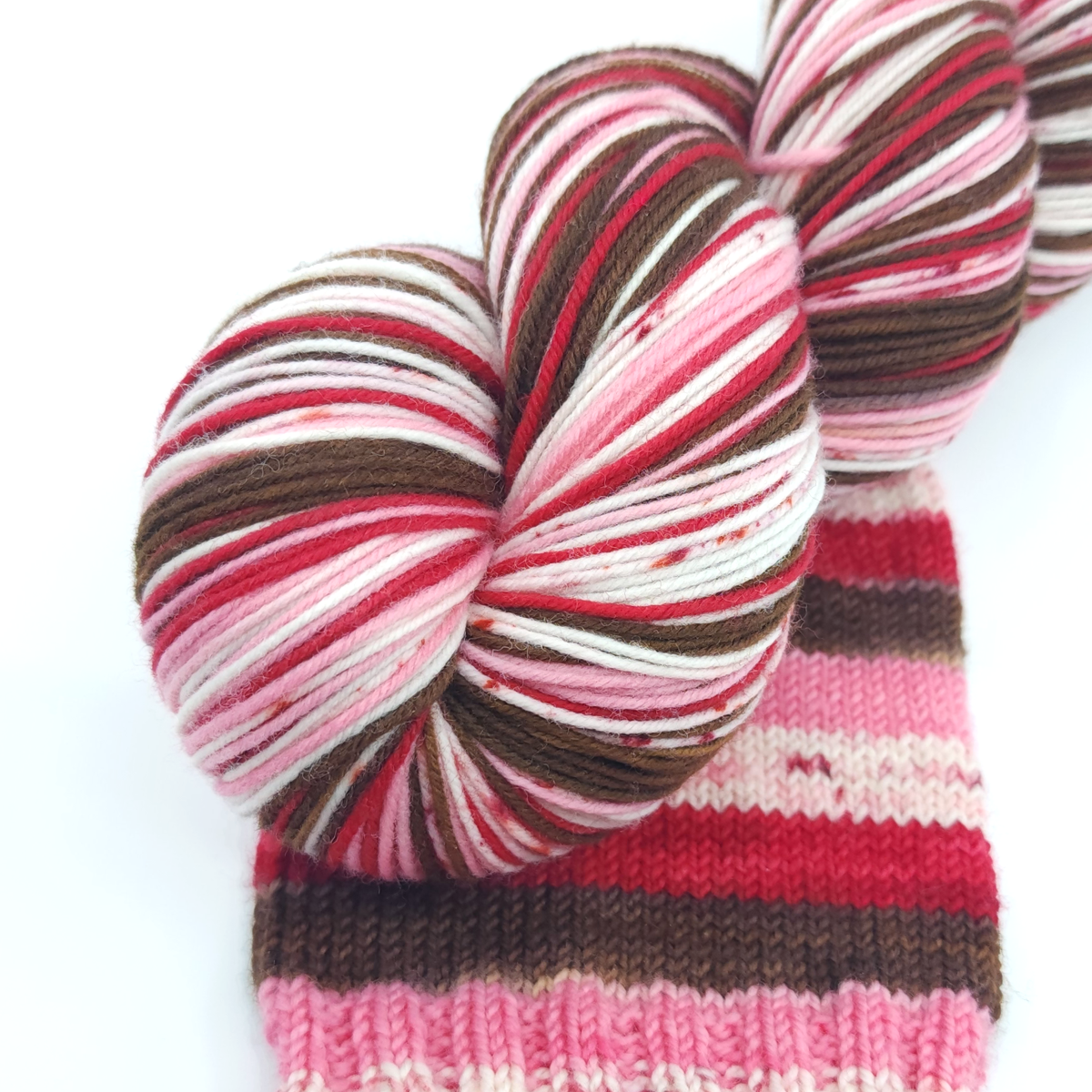 Peppermint Bark -- Sturdy Sock