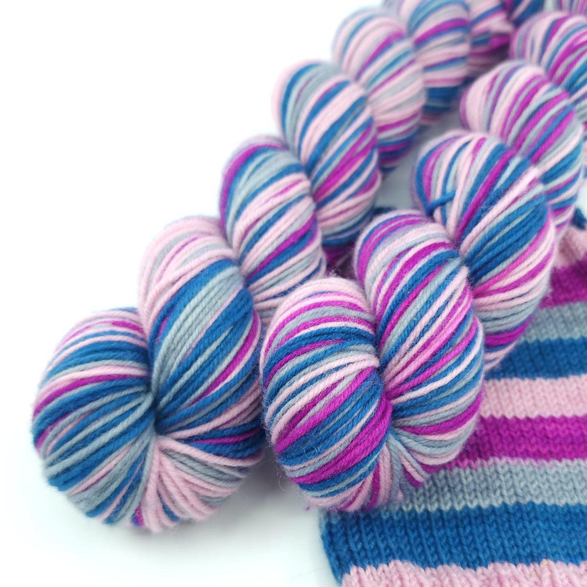 Rebound Relationship -- Matchy Matchy Sturdy Sock, Self Striping Yarn