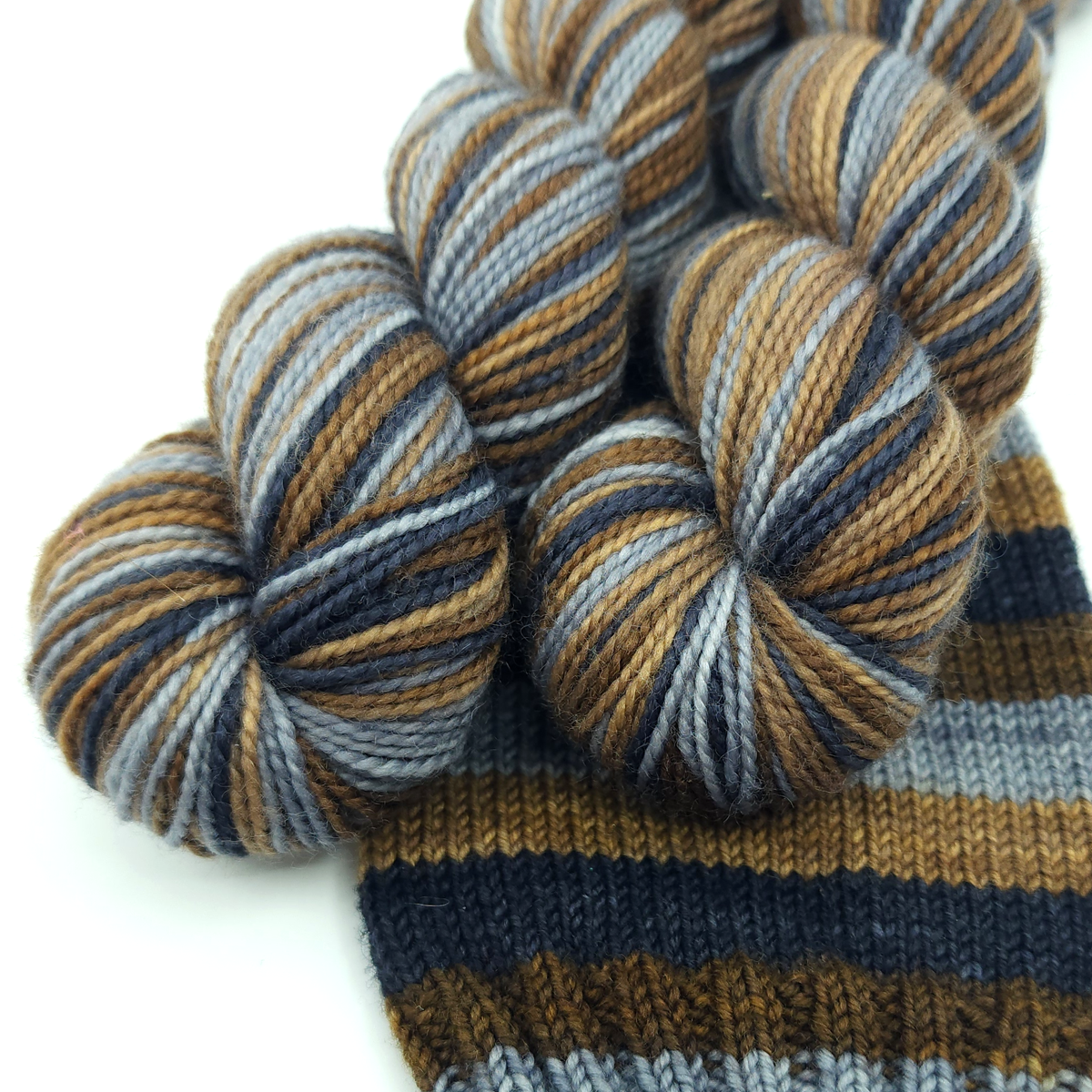 Timber Wolf-- Matchy Matchy Jitterbug Fingering