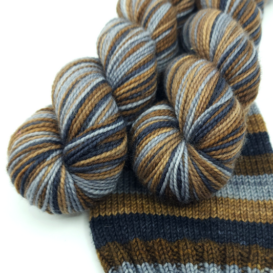 Timber Wolf-- Matchy Matchy Jitterbug Fingering