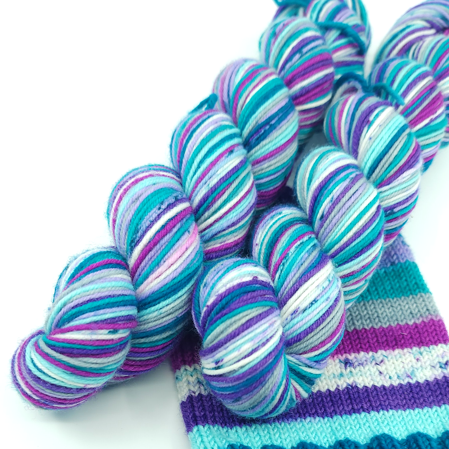 Un-Teal We Meet Again-- Matchy Matchy Sturdy Sock