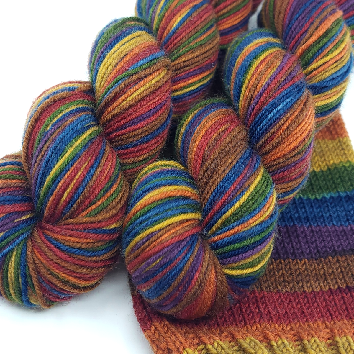 Woodland Rainbow-- Matchy Matchy Sturdy Sock